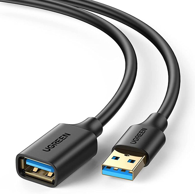 UGREEN USB 3.0 Extension Male Cable 1m Black
