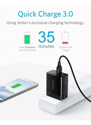 Anker PowerPort Quick Charge USB Wall Charger, Black