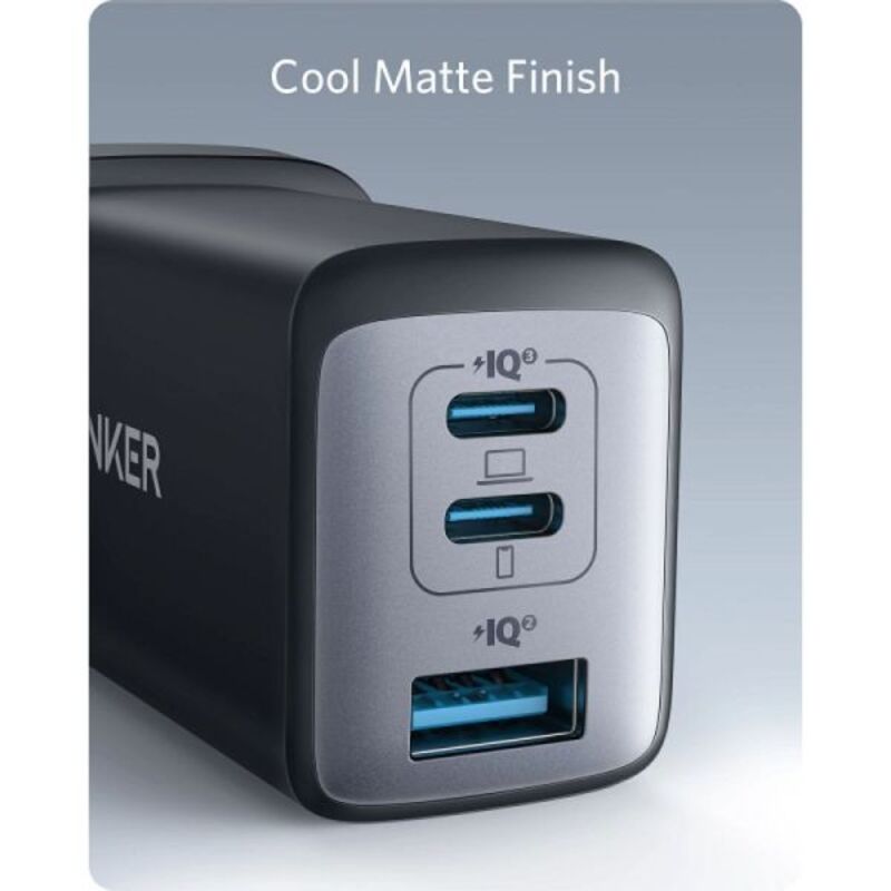 Anker 735 Charger Nano 3-Port 65W Black