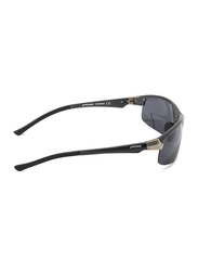 أوكسيجين نظارة شمسية للرجال, OX8994-C4-67-16-125, عدسة رمادي