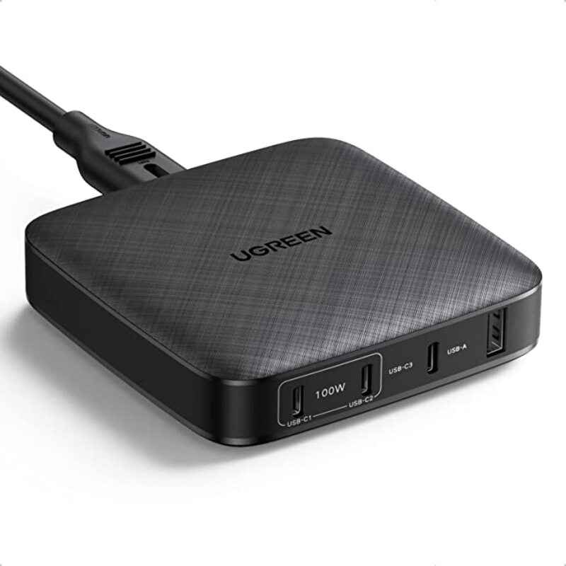 UGREEN 100W 4-IN 1 USB-A,USB-C*3   PORT USB Desktop Fast Charger