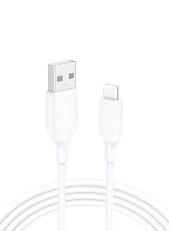 

Anker 3-Feet PowerLine lll Lightning Cable, USB Type-C Male to Lightning for iPhone, AN.A8812H21.WT, White