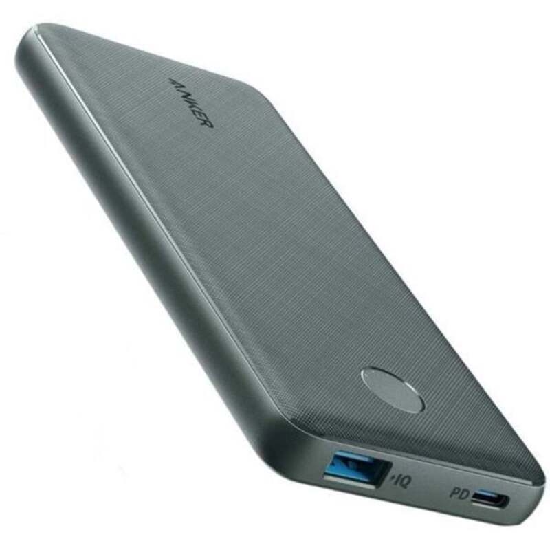 PowerCore Slim PD Light And Compact High Capacity Portable Charger Black