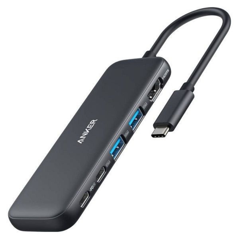 Anker PowerExpand+ 332 USB-C Hub 5-in- 1 Black