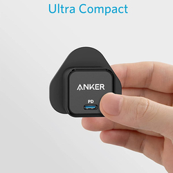 Anker PowerPort III USB C Charger, 20W, Black