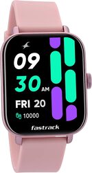 Fastrack Reflex Vox 2.0 Pink Smart Watch 1.8" TFT-LCD Display BT calling Music Storage TWS Pairing