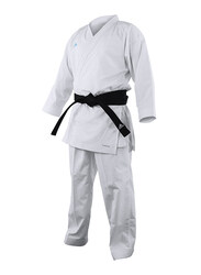 Adidas 175cm Revoflex Karate Uniform without Belt, K190SK, White