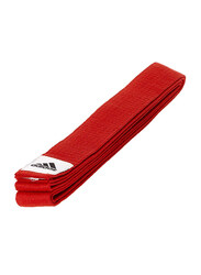 Adidas 260cm Club Karate Belt, ADIB220P, Red
