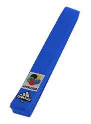 Adidas 240cm WKF Elite Karate Belt, ADIB242K, Blue