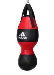 Adidas 33cm Heavy Body Punching Bag, Red/Black