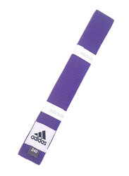 Adidas 260cm Club Karate Belt, ADIB220, Purple