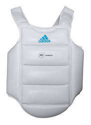 Adidas Small WKF Kids Body Protector, White