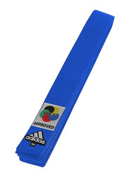 Adidas 280cm WKF Elite Karate Belt, ADIB242K, Blue