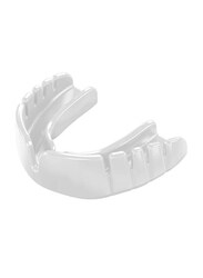Adidas Junior Opro Snap-Fit Boxing Mouth Guard, White