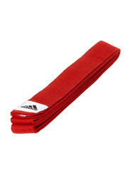 Adidas 240cm Club Karate Belt, ADIB220P, Red