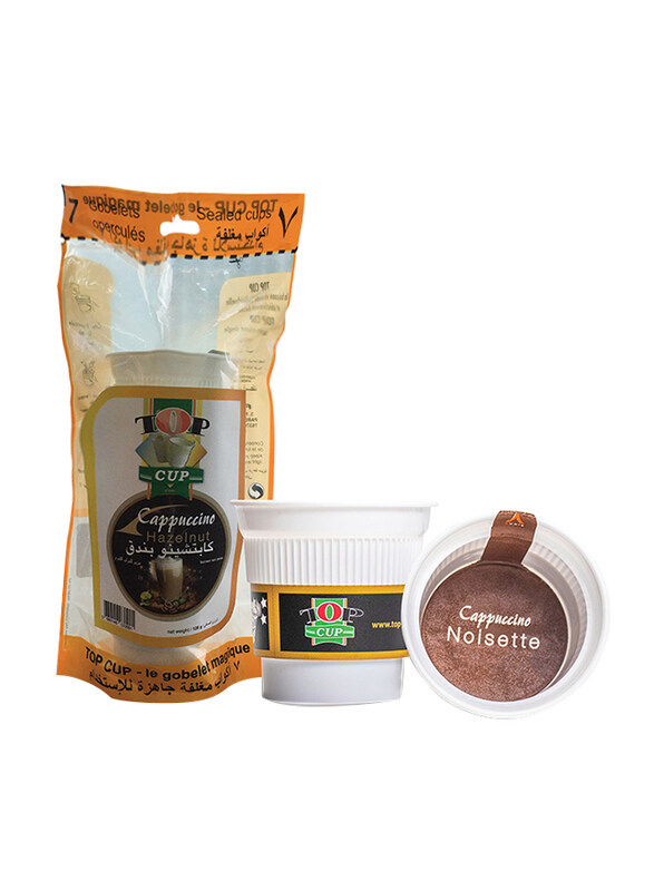 

Top Cup Hazelnut Cappuccino, 7 Cups