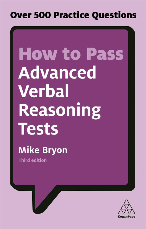 How to Pass Advanced Verbal Reasoning Tests, Paperback Book, By: Mike Bryon