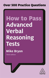 How to Pass Advanced Verbal Reasoning Tests, Paperback Book, By: Mike Bryon