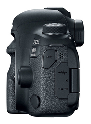 Canon EOS 6D Mark II DSLR Camera Body, 26.2 MP, Black