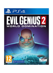 Evil Genius 2: World Domination Video Games for PlayStation 4 (PS4) by Rebellion