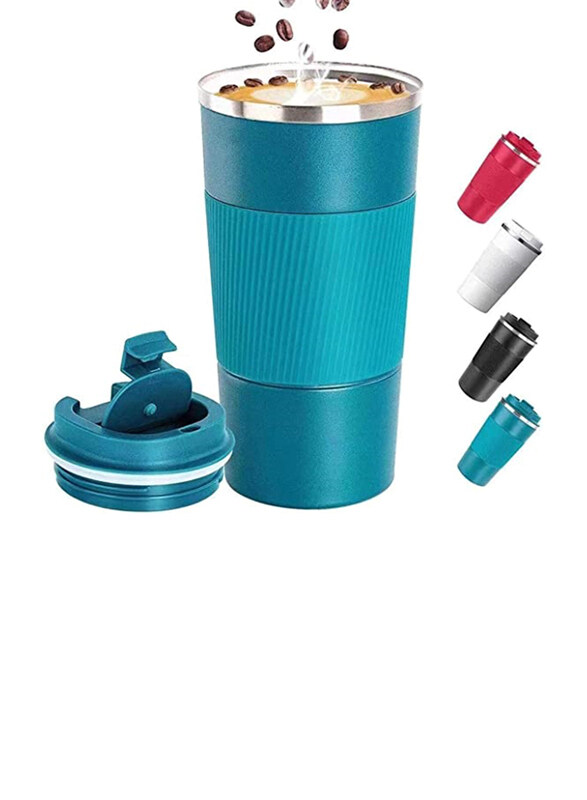 

Generic 510ml Double Wall Stainless Steel Vacuum Insulated Travel Mug, Blue