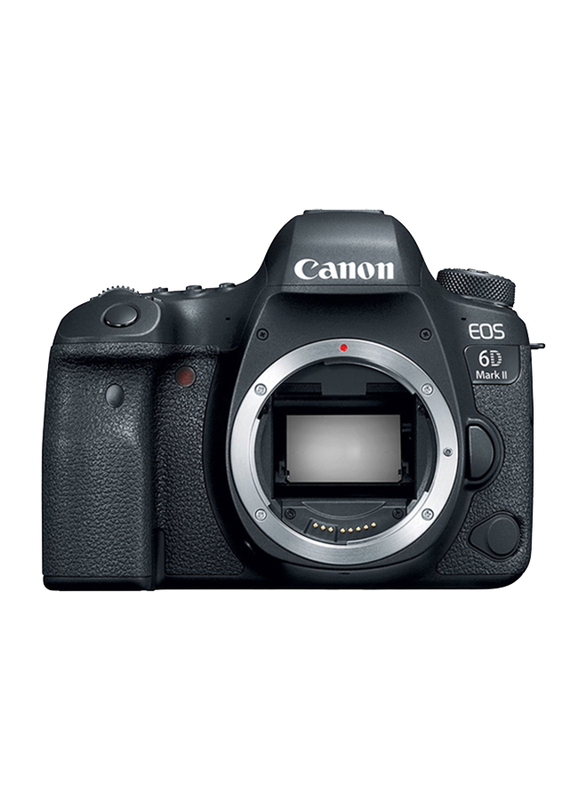 Canon EOS 6D Mark II DSLR Camera Body, 26.2 MP, Black