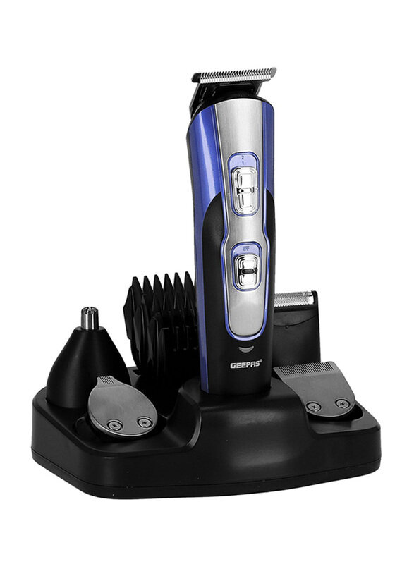 

Geepas 11-in-1 Rechargeable Multi Grooming Kit, GTR8724, Blue