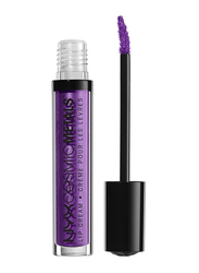 NYX Cosmic Metals Lip Cream Gloss, 3.68gm, Purple