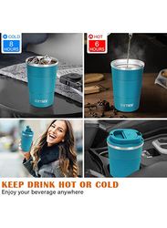 510ml Double Wall Stainless Steel Vacuum Insulated Travel Mug, Blue