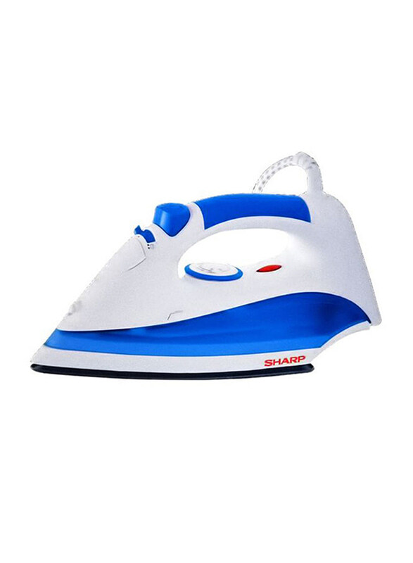 

Sharp Electric Steam Iron, 1800W, EI-S100-B3, Blue/White