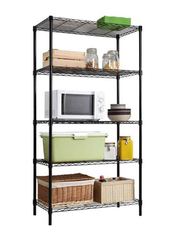 

Generic Deyinvi Kitchen Multi-Functional Storage Shelf, Black