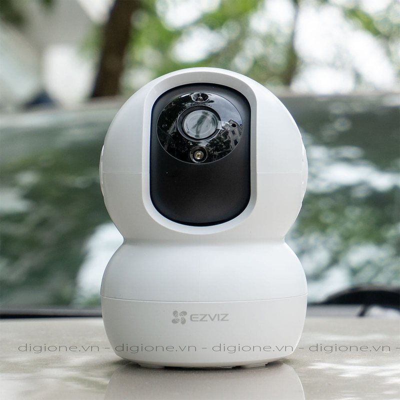 Ezviz TY2 Wireless Wi-Fi Smart Home Security Camera, 1080p, White/Black