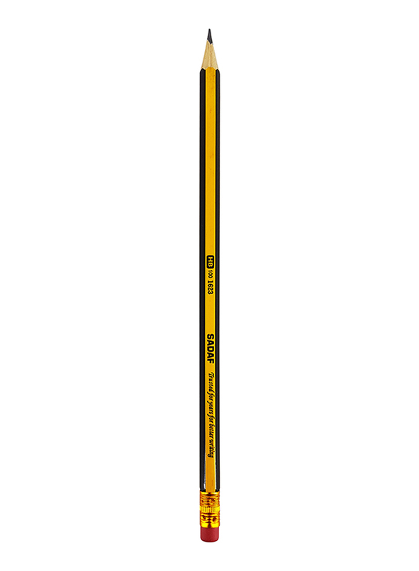 Sadaf 1623 More Sharp Pencil, Yellow/Black