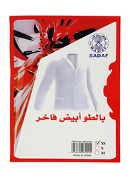 Sadaf PVC Box Kid's Painting Coat, Small Size, PD-98, White