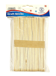Sadaf Ice-Cream Craft Sticks, PD-96, White