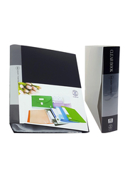 Sadaf 20 Pocket Display Book, A4 Size, SDF20, Black/Grey