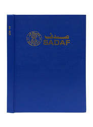 Sadaf Malaysia Register Book, 4QR, A4 Size, Blue