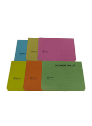 Sadaf Document Wallet, Assorted Colour