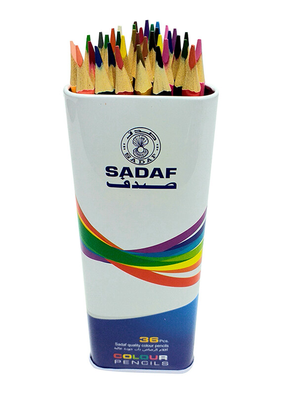 

Sadaf Tin Box Colour Pencil Set, 36-Piece, Multicolour