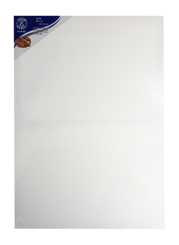 Sadaf Canvas Board, 280GSM, 60 x 90cm, White