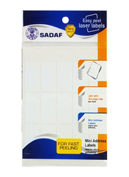 Sadaf Multi Purpose Label, 19 x 38mm, 10 Sheets, White