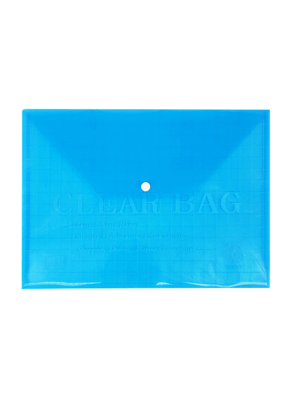 Sadaf FC Clear Bag, SDF7626, Blue