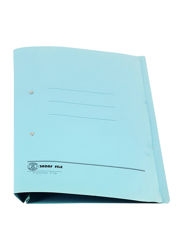 Sadaf Transfer Spring File, 6 inch, Assorted Colour