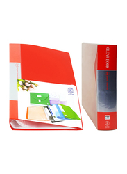 Sadaf 100 Pocket Display Book, A4 Size, SDF100, Assorted Colour
