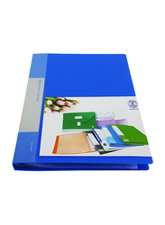 Sadaf 40 Pocket Display Book, A4 Size, SDF40, Blue