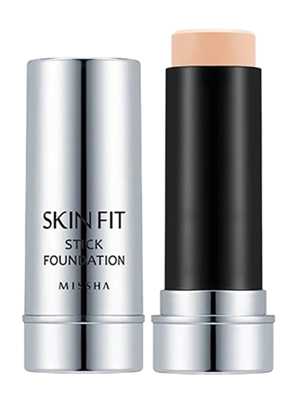 Missha Skin Fit Stick Foundation SPF50+/PA+++ Powder, 14gm, No.21, Beige