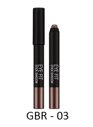 Missha Eye Fit Stick Shadow, 1.1gm, GBR03 Cocoa Drizzle, Brown