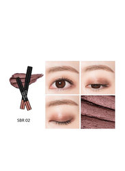 Missha Eye Fit Stick Shadow, 1.1gm, SBR02 Spice Wood, Brown