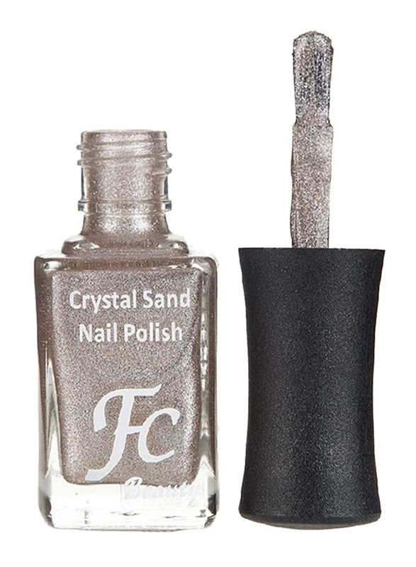FC Beauty Crystal Sand Nail Polish, 10ml, 13, Brown