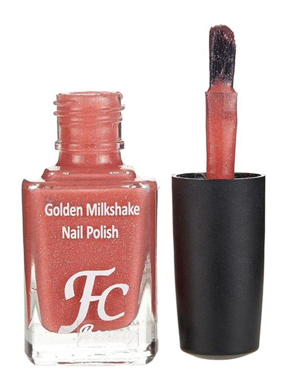 FC Beauty Golden Milk Shake Nail Polish, 10ml, 05, Orange